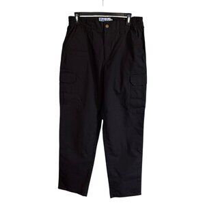 Galls Mens Tac Force Tactical Pants~Size 32x34~Black Police EMT Canvas L10 43